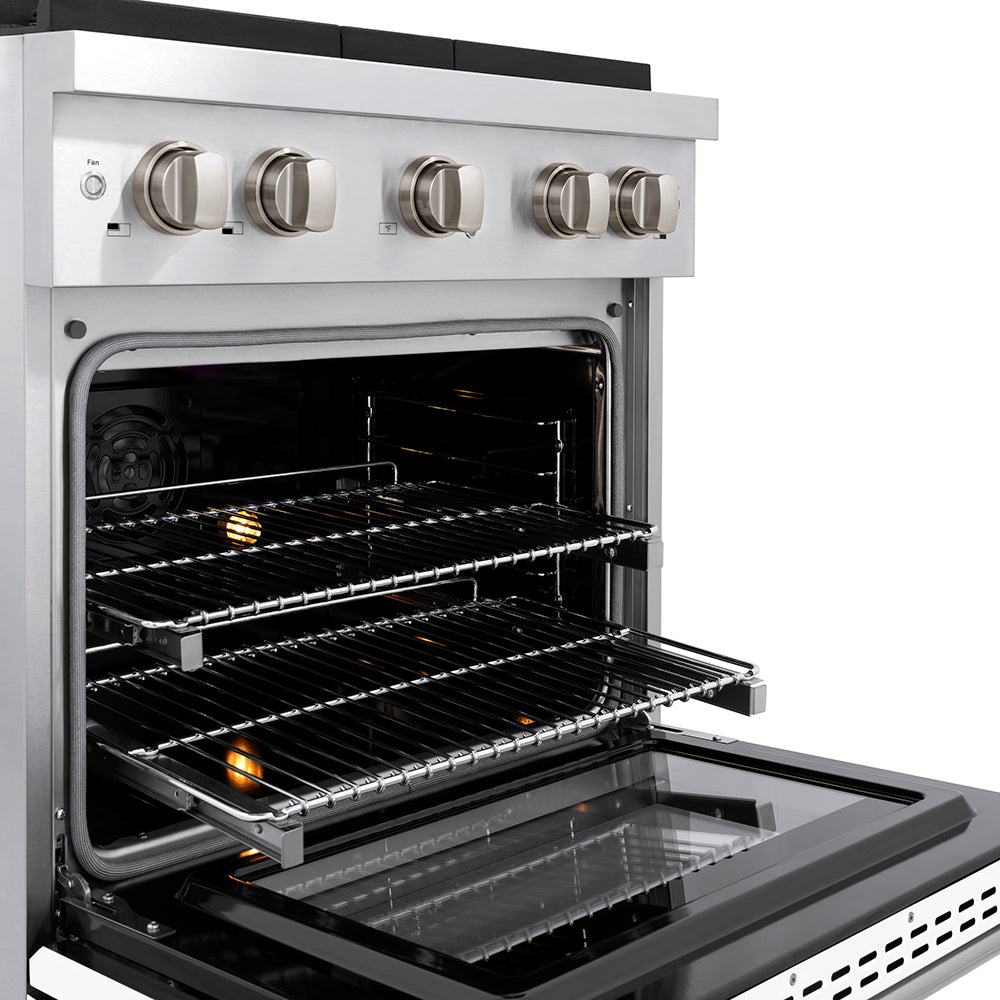 zline-30-in-dual-fuel-range-4-2-cu-ft-capacity-4-burner-duopro™-cooktop-electric-convection-oven-white-matte-door-psdr-wm-30