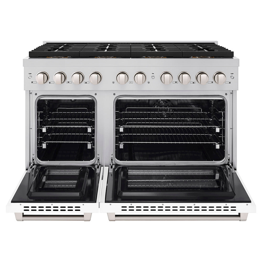 zline-48-in-dual-fuel-range-6-7-cu-ft-with-8-burner-duopro™-cooktop-dual-ovens-white-matte-doors-psdr-wm-48