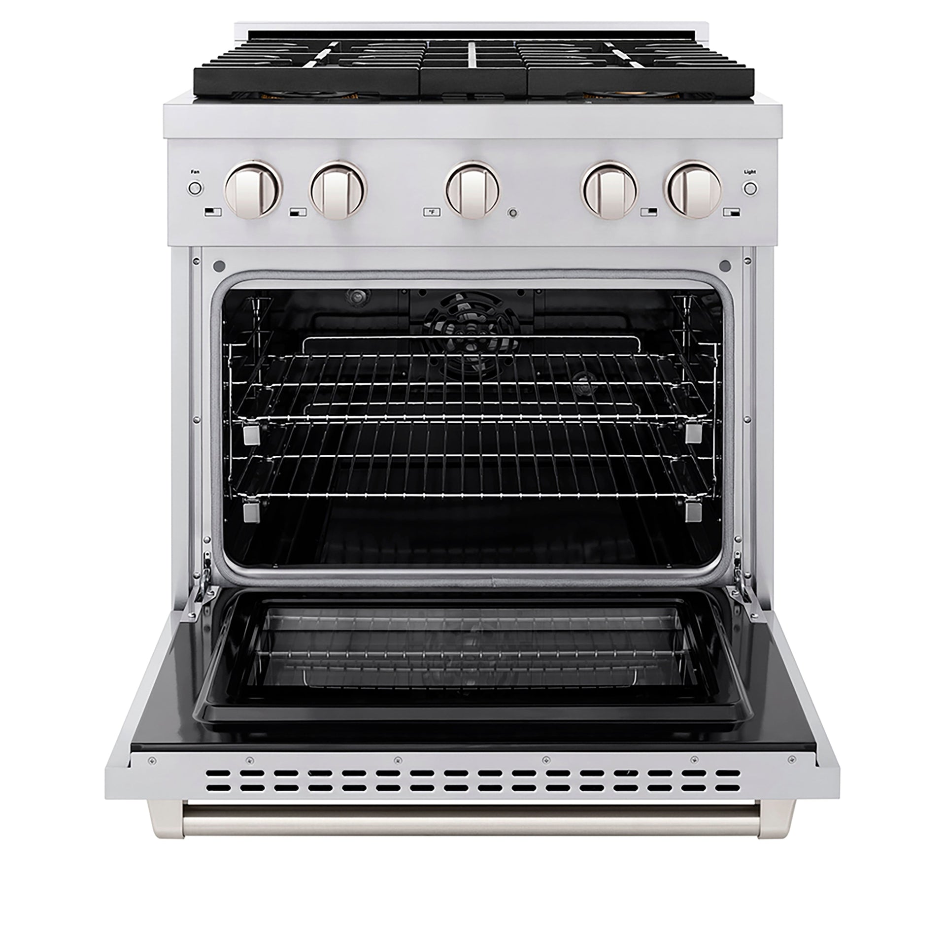 zline-30-in-dual-fuel-range-4-2-cu-ft-with-4-burner-duopro™-cooktop-electric-convection-oven-stainless-steel-psdr30