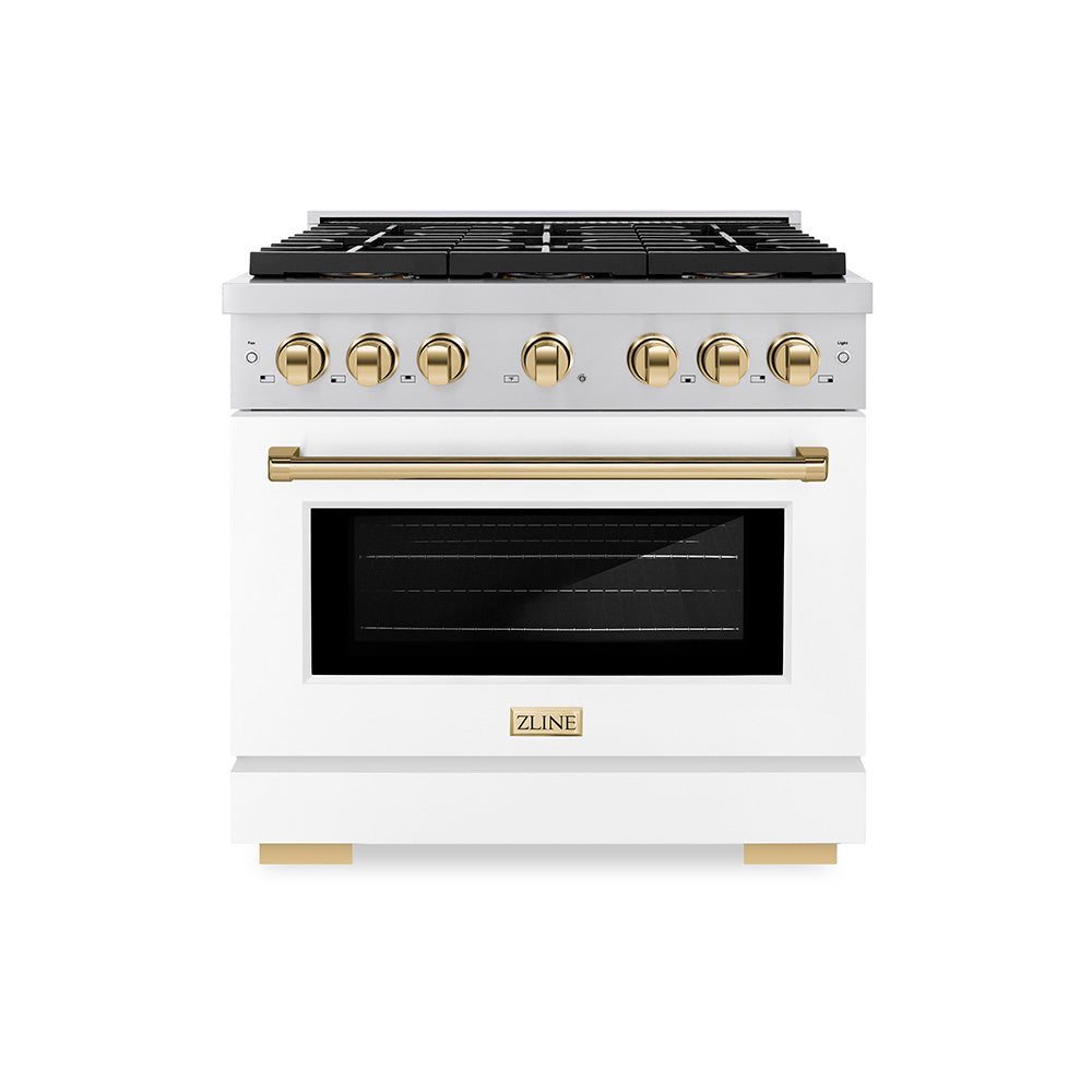 zline-36-in-paramount-dual-fuel-range-5-2-cu-ft-6-burner-duopro™-cooktop-electric-convection-oven-white-matte-door-polished-gold-accents-psdrz-wm-36-g