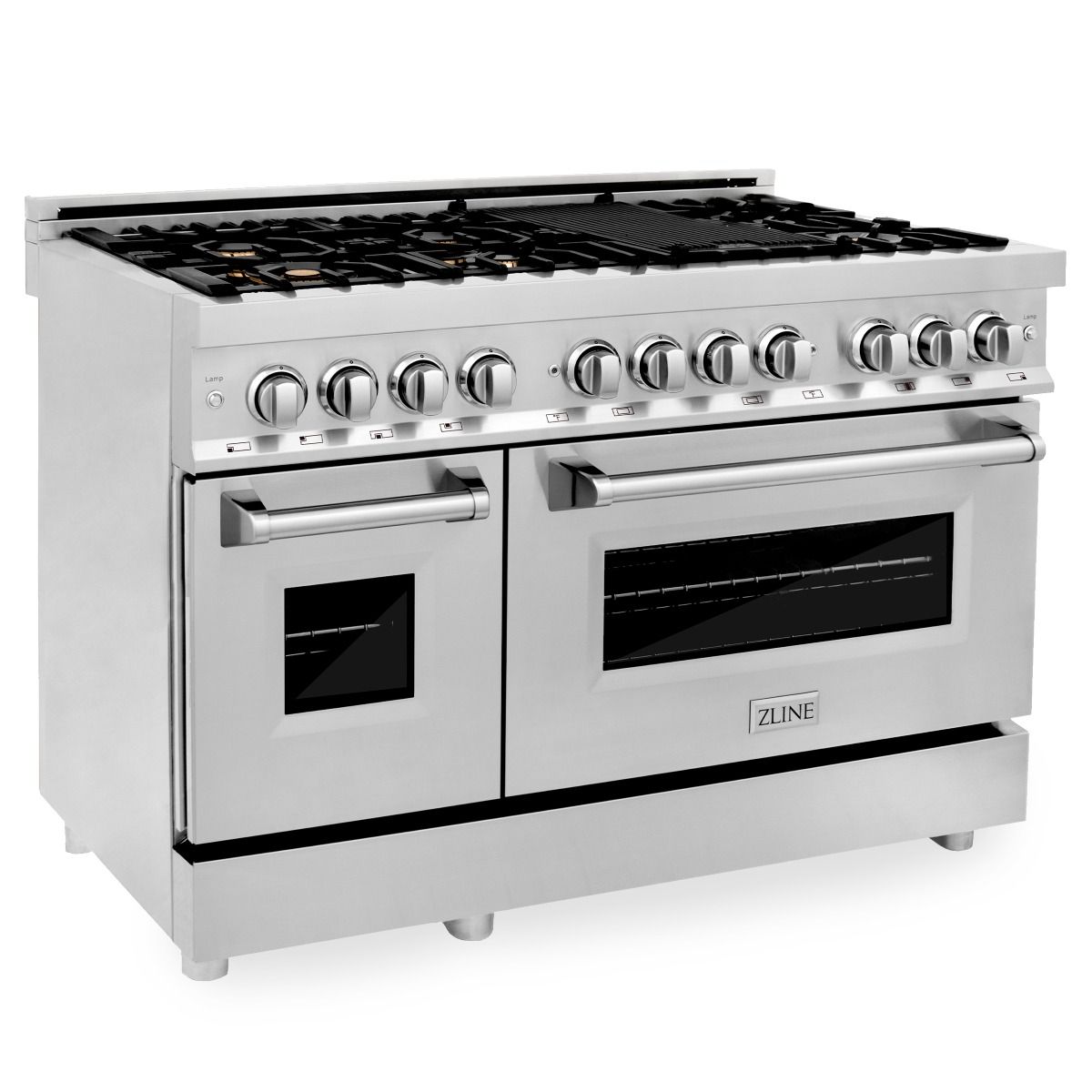 zline-48-inch-professional-gas-range-with-electric-oven-stainless-steel-brass-burners-ra-br-48