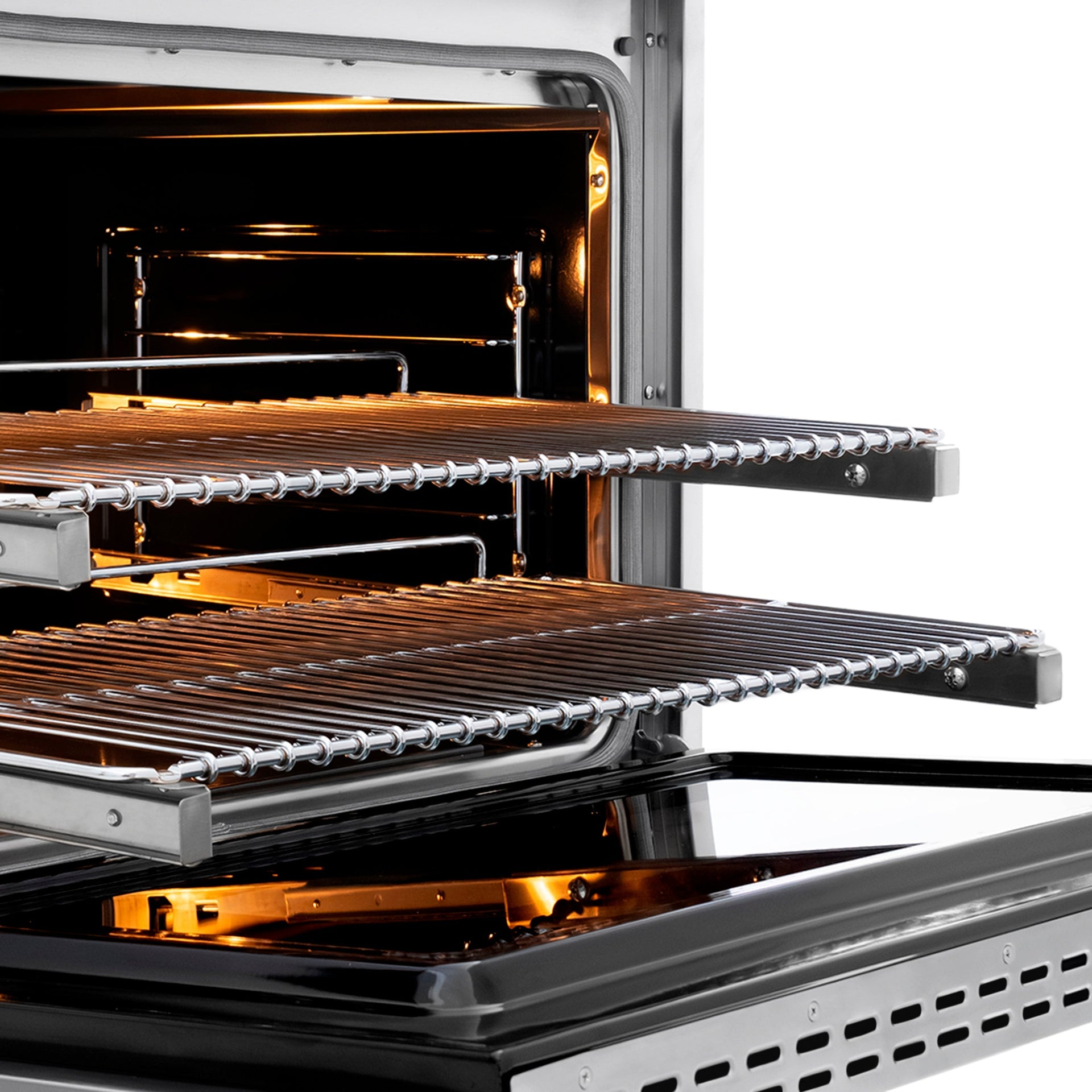 zline-36-in-dual-fuel-range-5-2-cu-ft-6-burner-gas-cooktop-electric-convection-oven-stainless-steel-champagne-bronze-helix-handle-knob-accents-sdrz-36-kcb