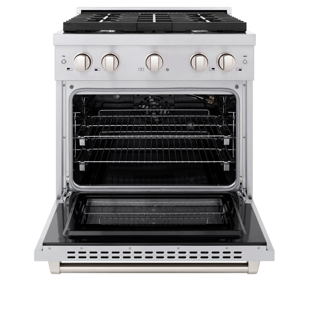 zline-30-inch-paramount-dual-fuel-range-with-4-gas-burners-and-4-2-cu-ft-electric-convection-oven-stainless-steel-model-sdr30