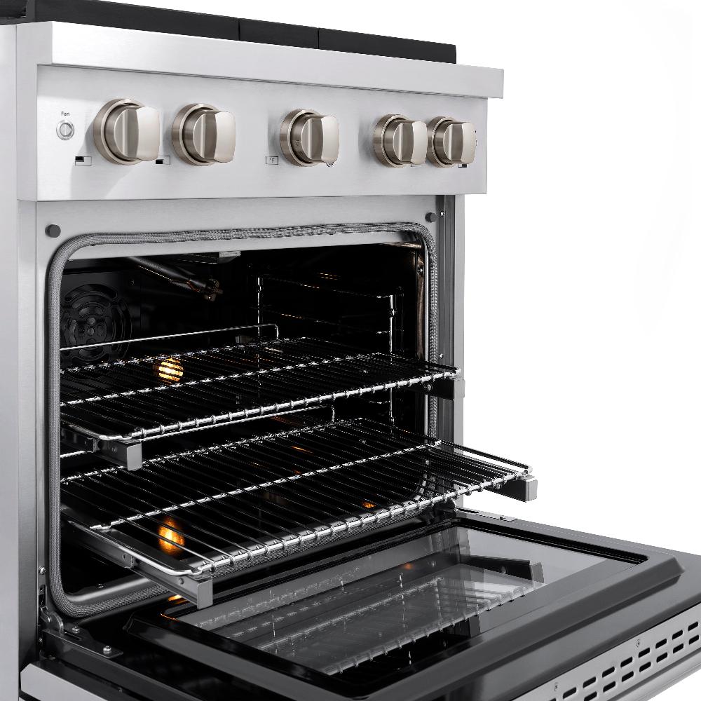 zline-30-inch-paramount-dual-fuel-range-with-4-gas-burners-and-4-2-cu-ft-electric-convection-oven-stainless-steel-model-sdr30