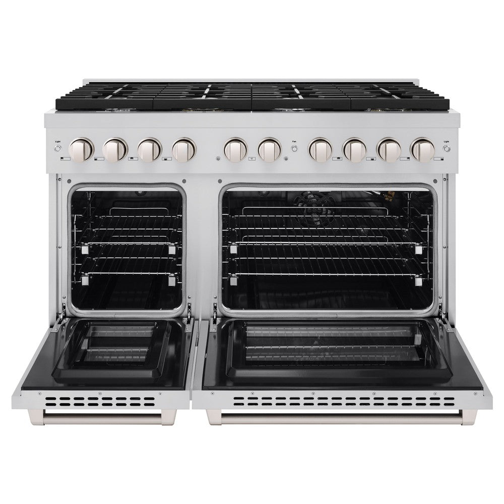 zline-48-in-6-7-cu-ft-paramount-double-oven-dual-fuel-range-with-8-gas-burners-stainless-steel-sdr48