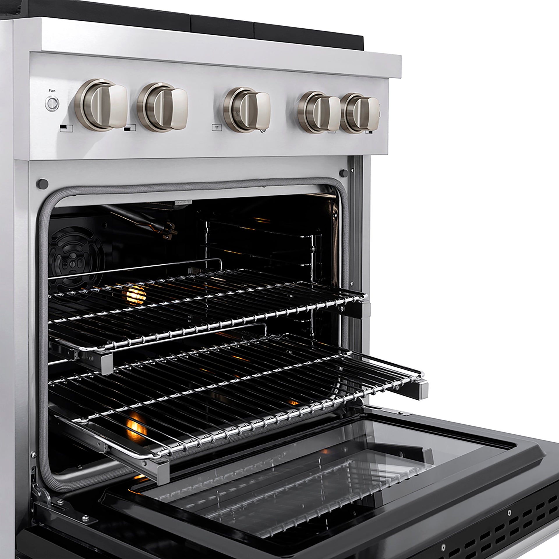 zline-30-in-gas-range-4-2-cu-ft-convection-oven-4-burner-duopro™-cooktop-black-matte-door-psgr-blm-30