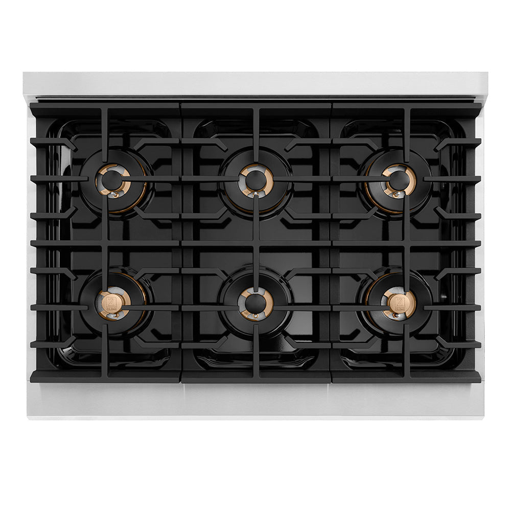 zline-36-in-gas-range-5-2-cu-ft-6-burner-duopro™-cooktop-convection-gas-oven-black-matte-door-psgr-blm-36