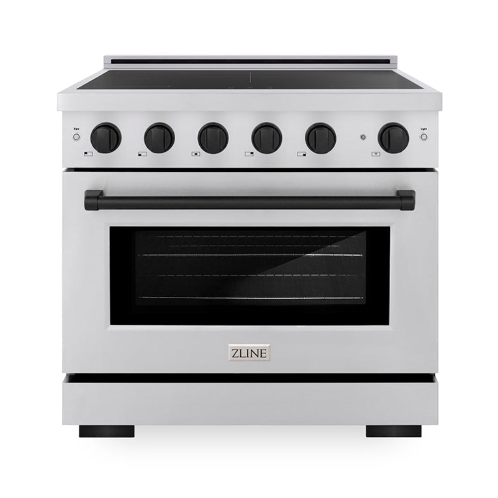 zline-36-in-induction-range-5-2-cu-ft-5-element-cooktop-electric-convection-oven-stainless-steel-matte-black-accents-sinrz-36-mb