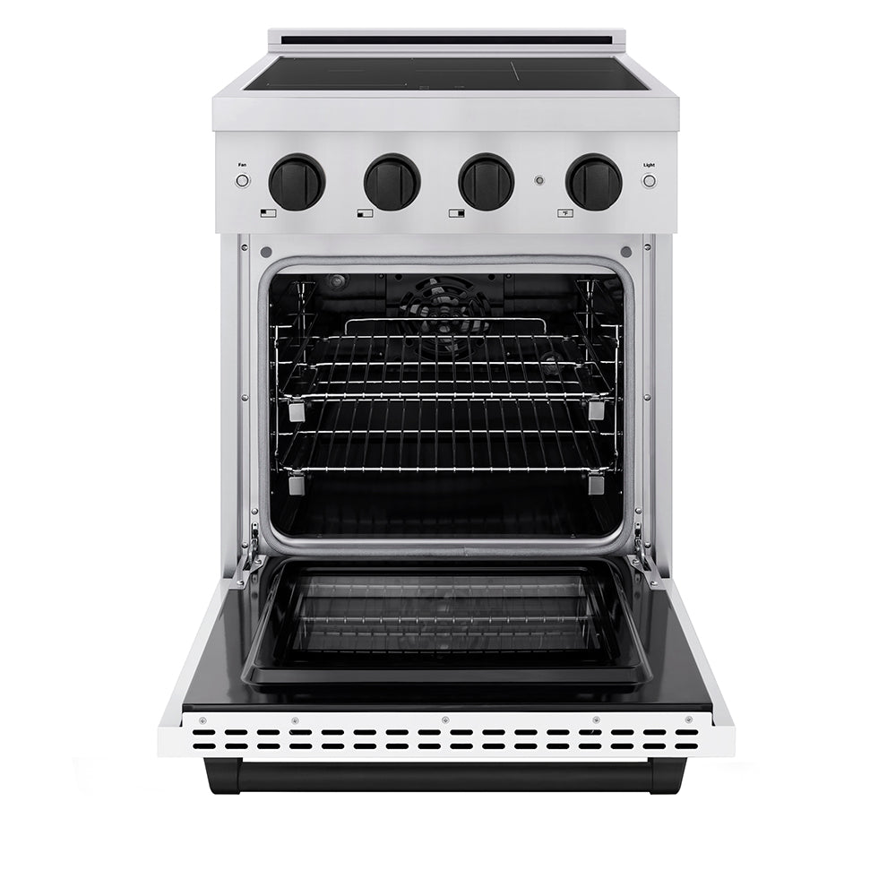 zline-24-in-induction-range-3-2-cu-ft-electric-convection-oven-3-burners-stainless-steel-white-matte-door-matte-black-accents-sinrz-wm-24-mb