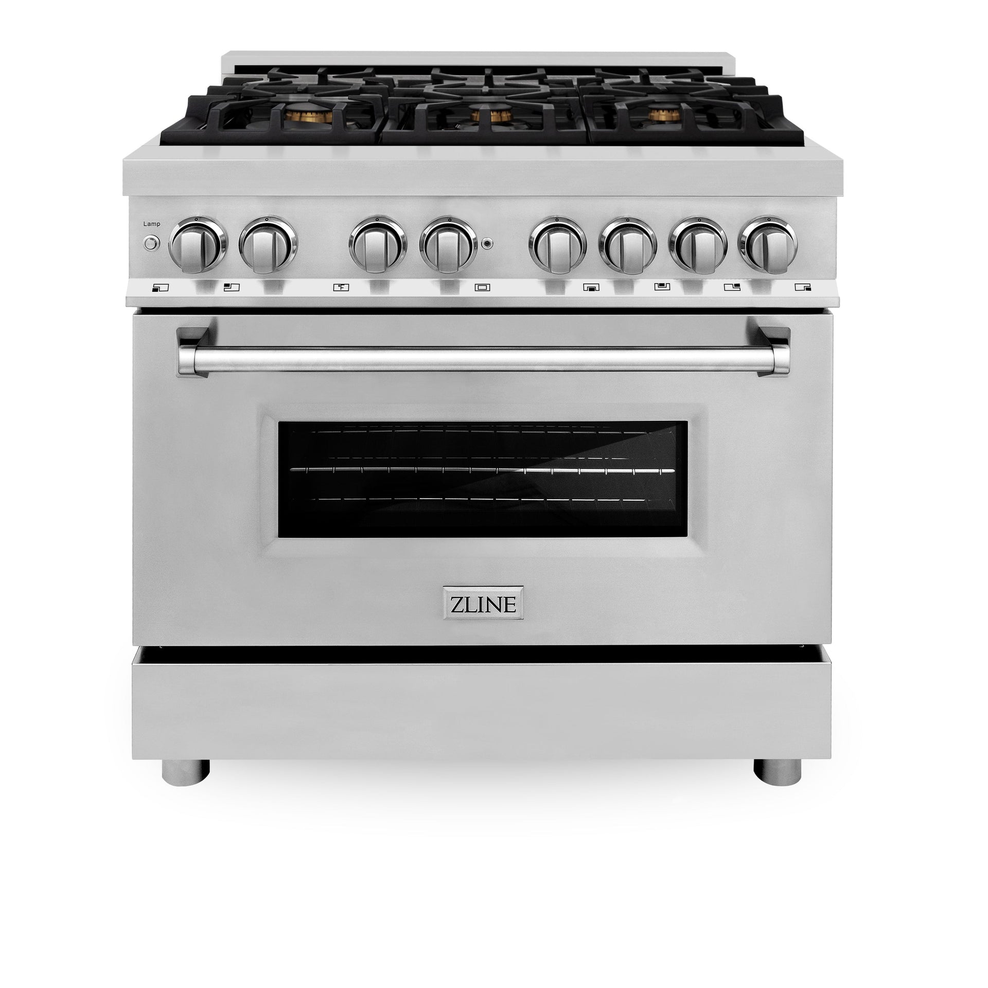 zline-36-inch-dual-fuel-range-with-6-gas-burners-and-electric-convection-oven-stainless-steel-with-brass-burners-ra-br-36