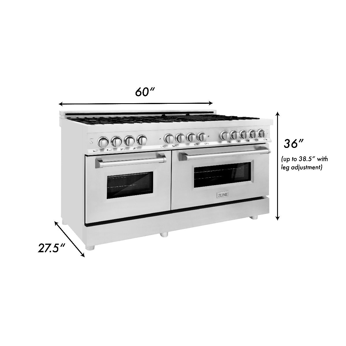zline-60-professional-dual-fuel-range-with-gas-cooktop-and-7-4-cu-ft-electric-oven-in-stainless-steel-ra60
