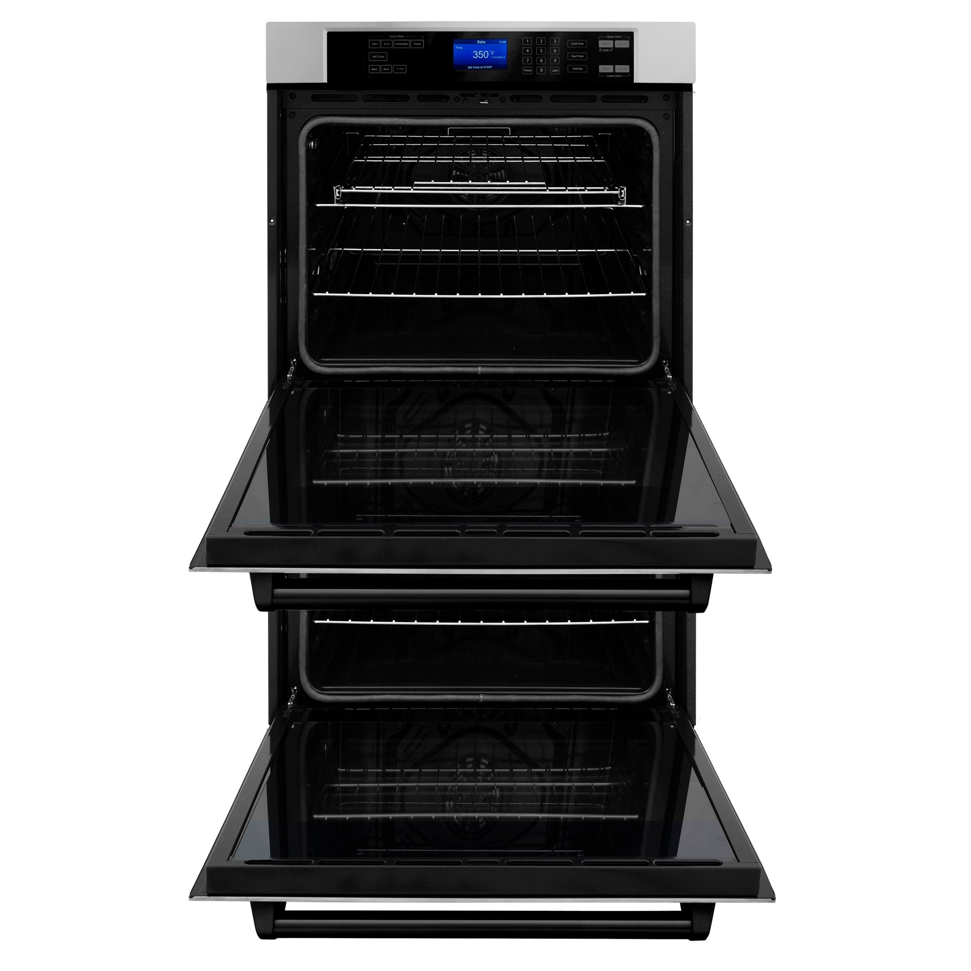 zline-30-autograph-double-wall-oven-with-air-fry-and-self-clean-in-stainless-steel-and-black-matte-handle-wadz-30-mb