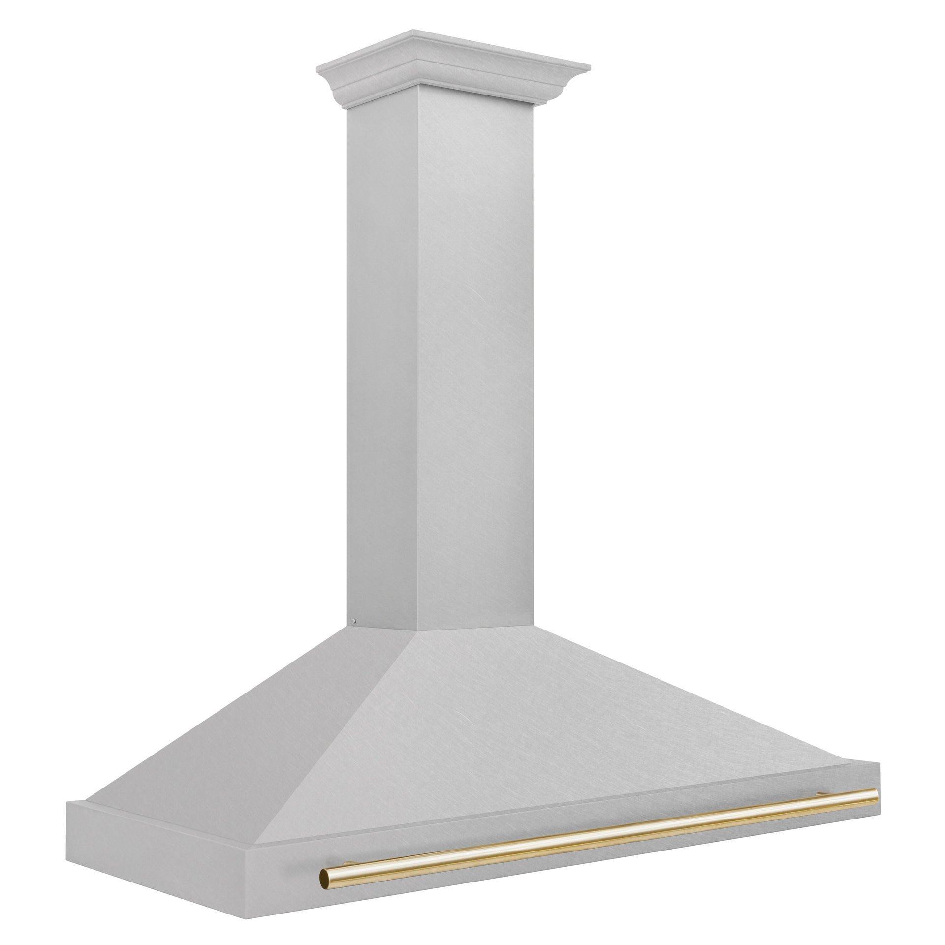 zline-48-in-wall-mount-range-hood-convertible-satin-stainless-steel-polished-gold-handle-kb4snz-48-g