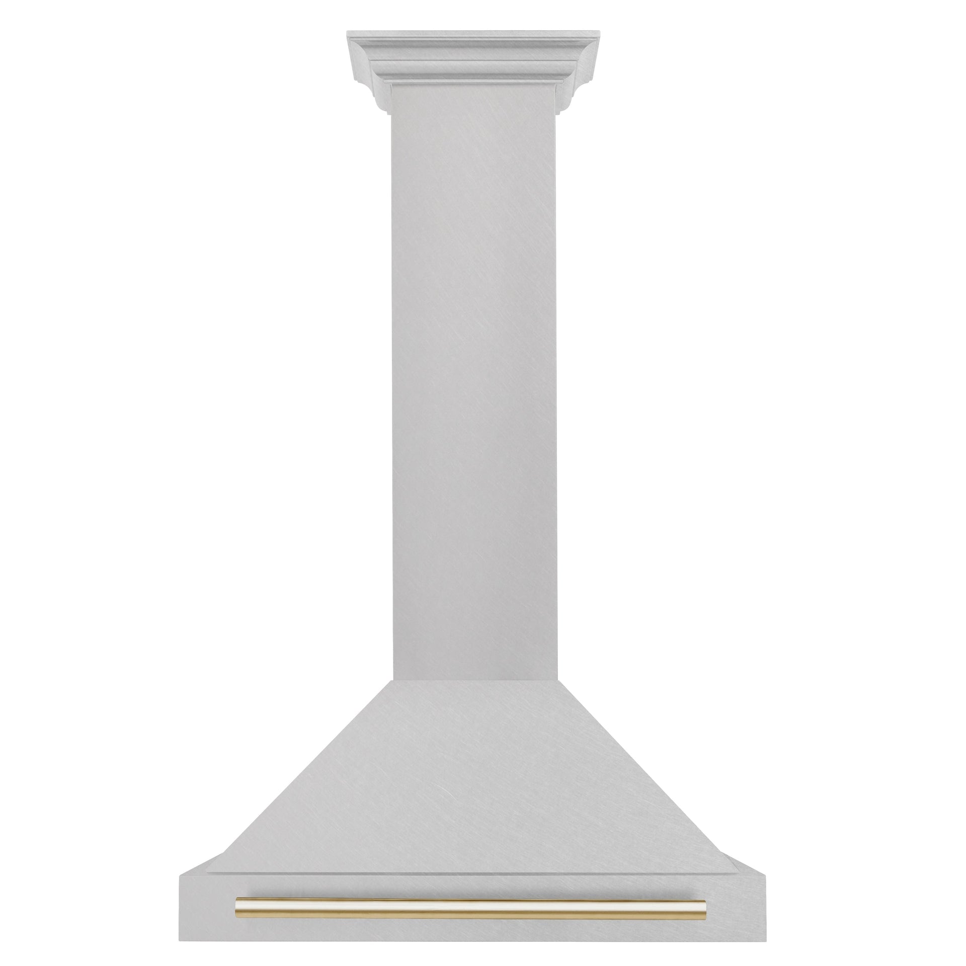 zline-30-inch-wall-mount-range-hood-convertible-satin-stainless-steel-with-polished-gold-handle-kb4snz-30-g