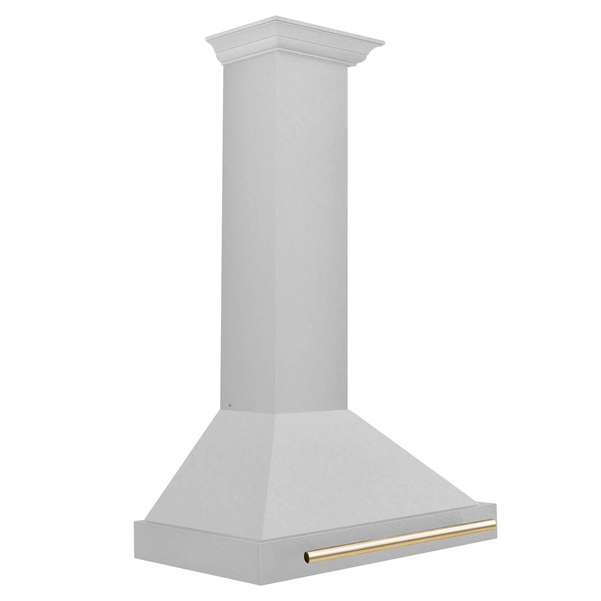 zline-30-inch-wall-mount-range-hood-convertible-satin-stainless-steel-with-polished-gold-handle-kb4snz-30-g