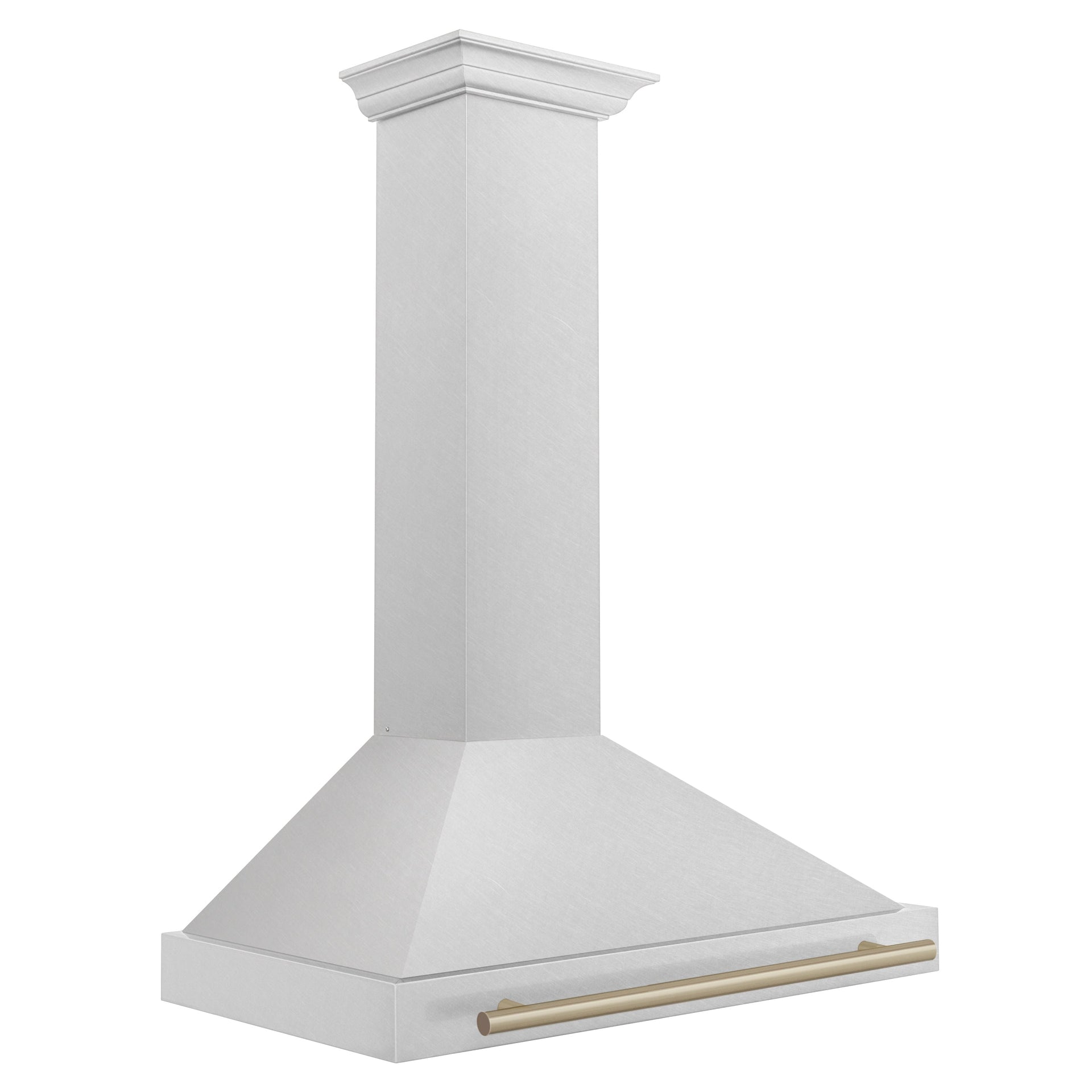 zline-36-in-wall-mount-range-hood-satin-stainless-steel-convertible-venting-champagne-bronze-handle-kb4snz-36-cb