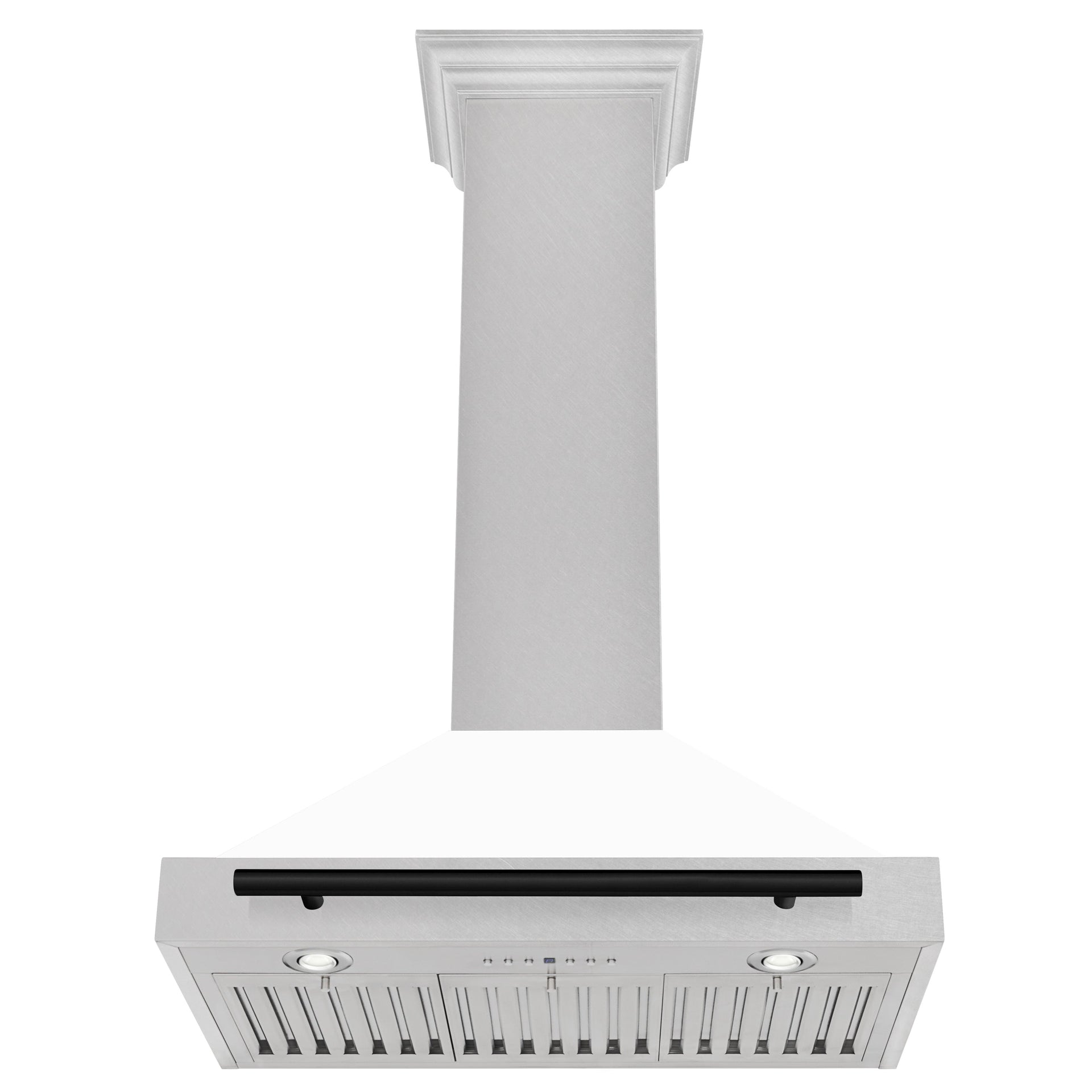 zline-30-in-wall-mount-range-hood-convertible-400-cfm-satin-stainless-steel-white-matte-shell-matte-black-handle-kb4snz-wm30-mb
