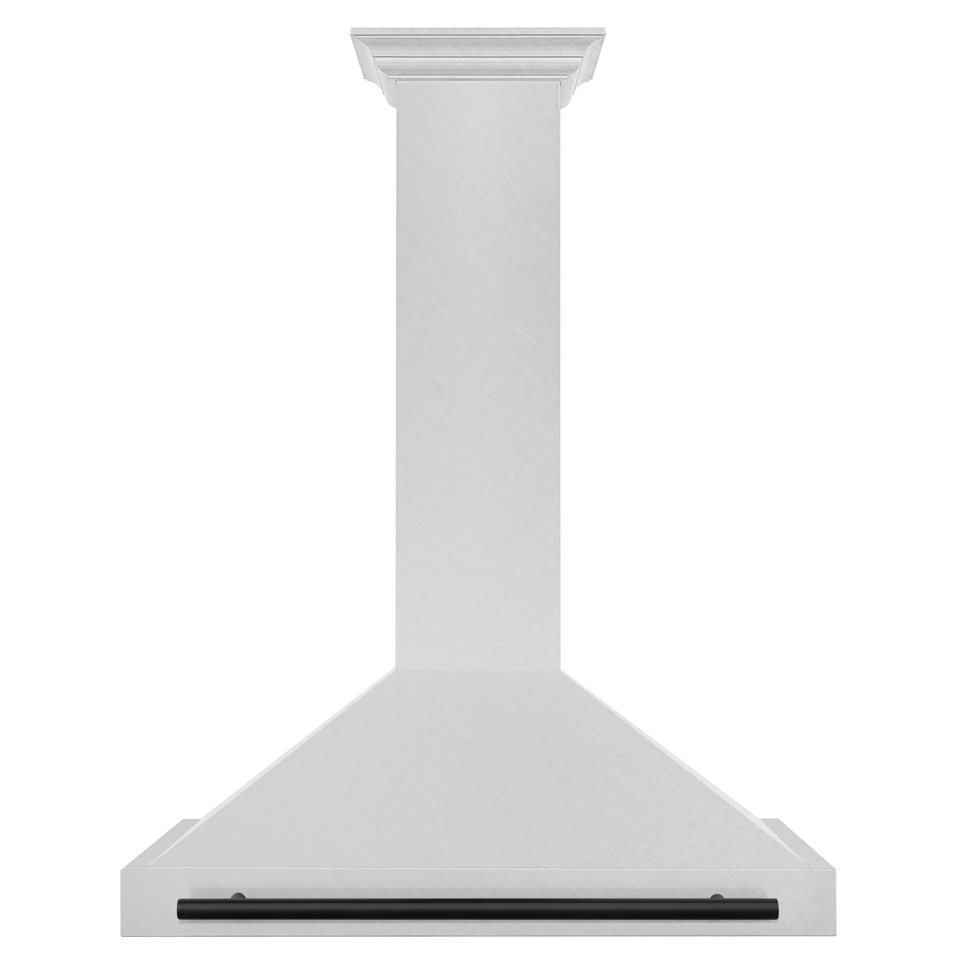 zline-36-inch-wall-mount-range-hood-convertible-satin-stainless-steel-matte-black-handle-kb4snz-36-mb