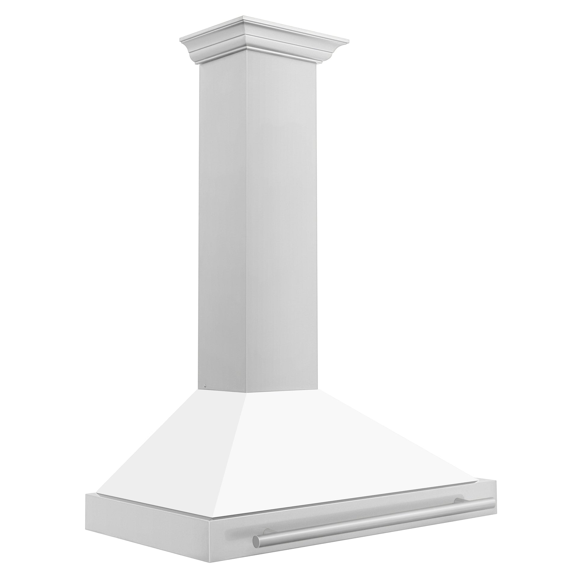 zline-36-inch-wall-mount-range-hood-stainless-steel-white-matte-shell-400-cfm-kb4stx-wm-36