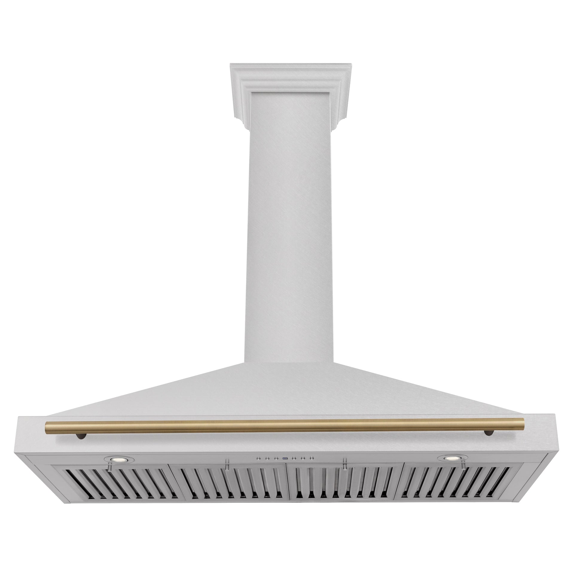 zline-48-in-wall-mount-range-hood-convertible-satin-stainless-steel-champagne-bronze-handle-kb4snz-48-cb
