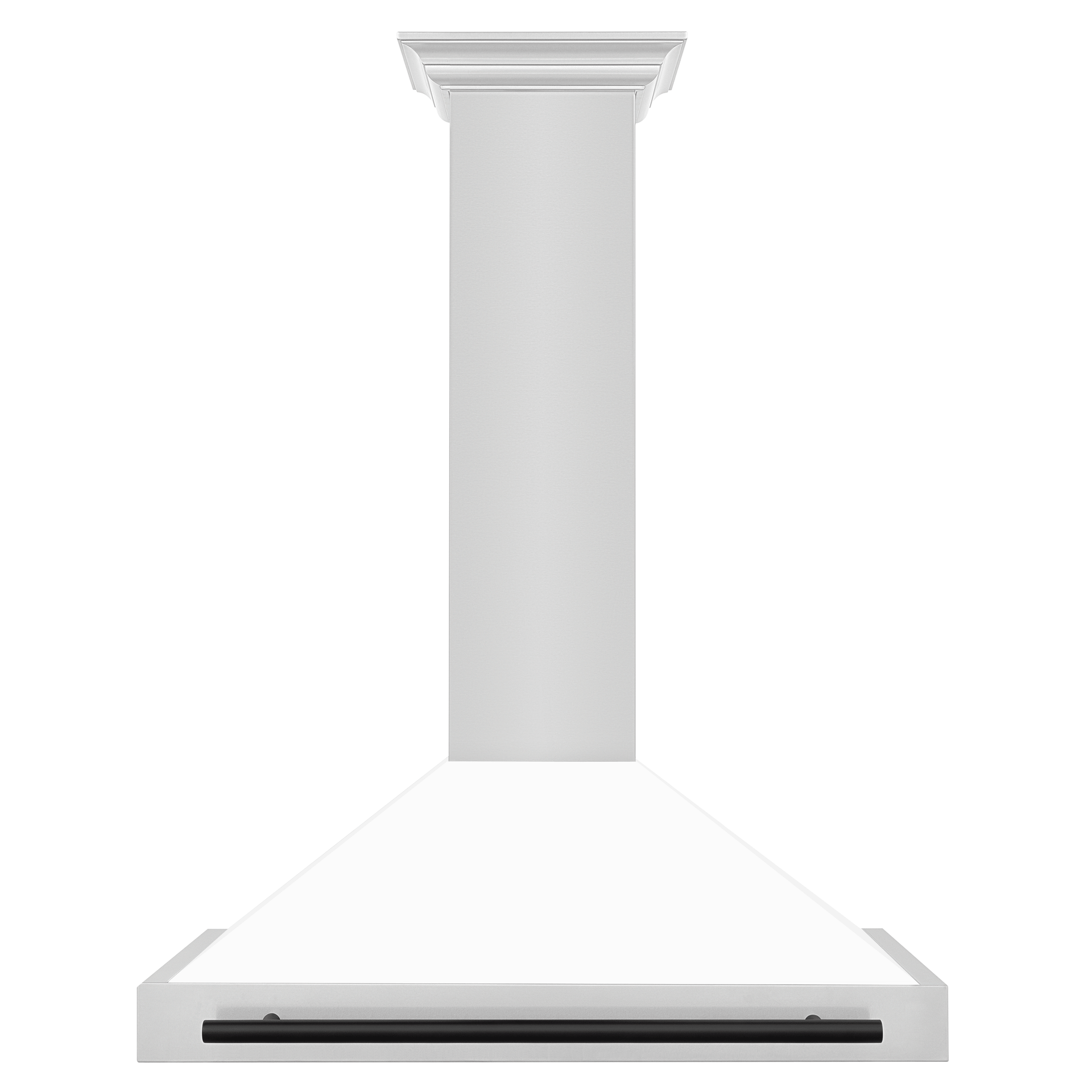 zline-36-in-wall-mount-range-hood-stainless-steel-white-matte-shell-black-handle-autograph-edition-kb4stz-wm36-mb