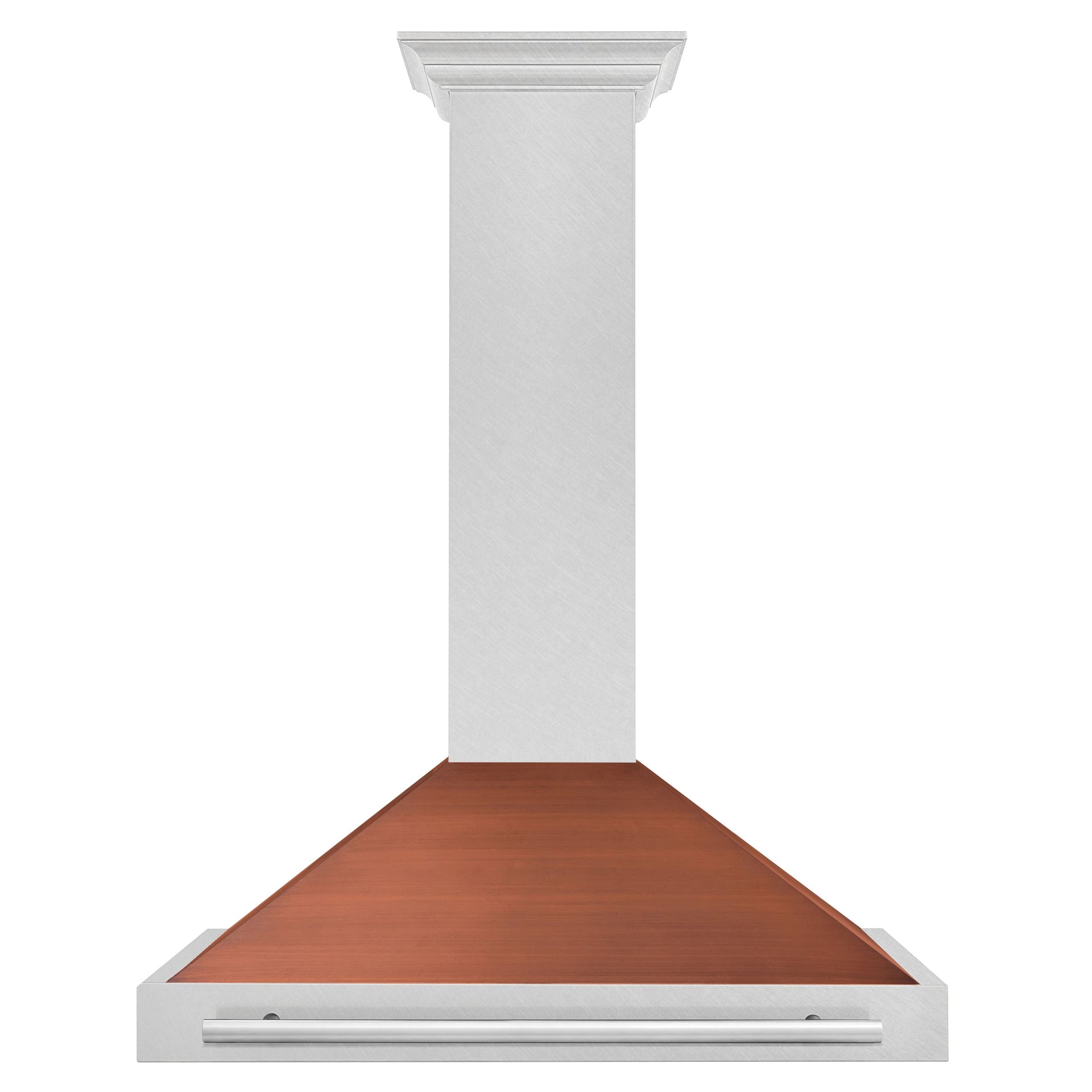 zline-36-in-wall-mount-range-hood-convertible-satin-stainless-steel-copper-shell-stainless-steel-handle-kb4snx-c-36