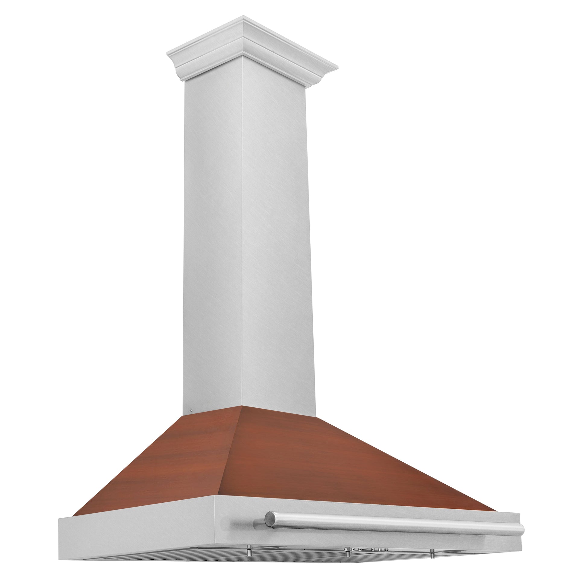 zline-36-in-wall-mount-range-hood-convertible-satin-stainless-steel-copper-shell-stainless-steel-handle-kb4snx-c-36