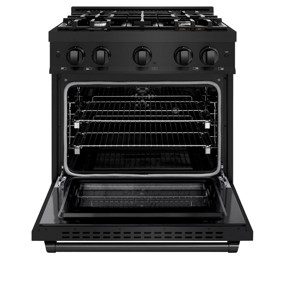 zline-30-in-dual-fuel-range-4-2-cu-ft-4-burner-cooktop-black-stainless-steel-model-hdrb-30
