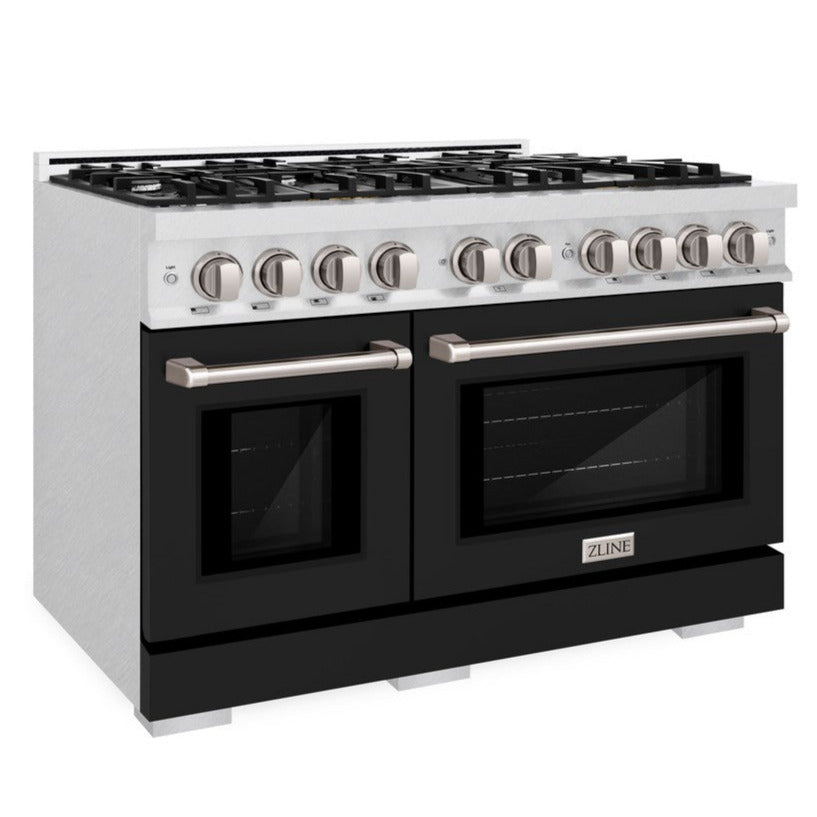 zline-48-in-gas-range-double-oven-6-7-cu-ft-8-burner-cooktop-black-matte-doors-satin-stainless-steel-model-hgrs-blm-48