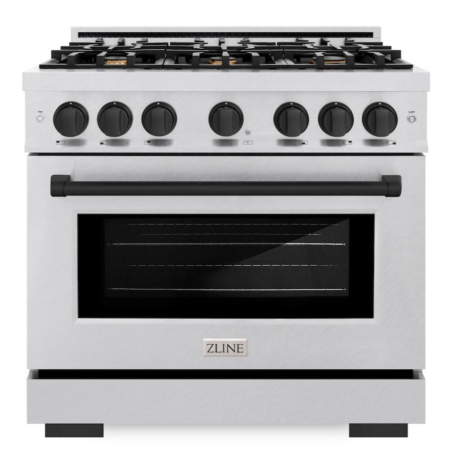 zline-36-in-dual-fuel-range-5-2-cu-ft-6-burner-gas-cooktop-electric-convection-oven-satin-stainless-steel-with-matte-black-accents-hdrsz-36-mb