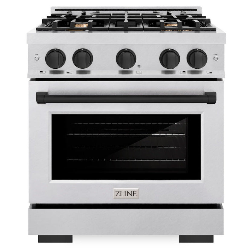 zline-30-in-gas-range-4-2-cu-ft-4-burner-cooktop-convection-oven-satin-stainless-steel-matte-black-accents-hgrsz-30-mb