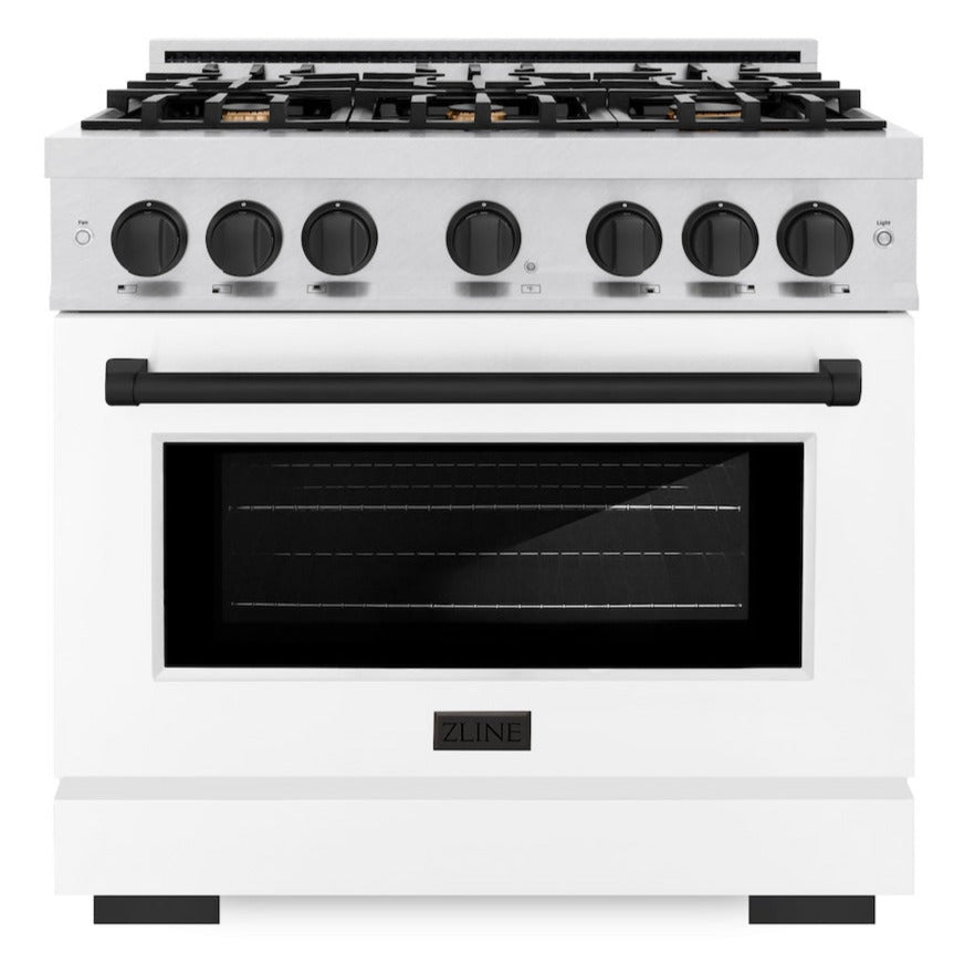 zline-36-in-gas-range-with-6-burners-5-2-cu-ft-convection-gas-oven-satin-stainless-steel-with-white-matte-door-and-matte-black-accents-hgrsz-wm-36-mb