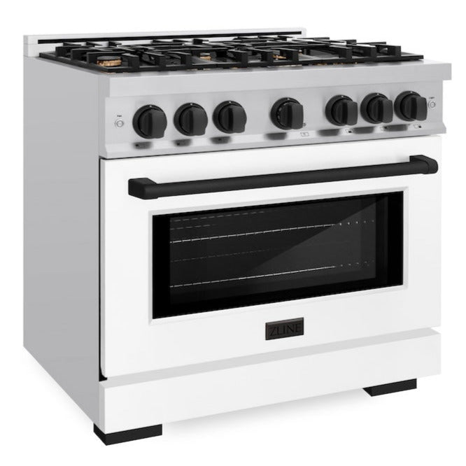 zline-36-in-dual-fuel-range-5-2-cu-ft-6-burners-gas-cooktop-electric-convection-oven-stainless-steel-white-matte-door-matte-black-accents-hdrz-wm-36-mb