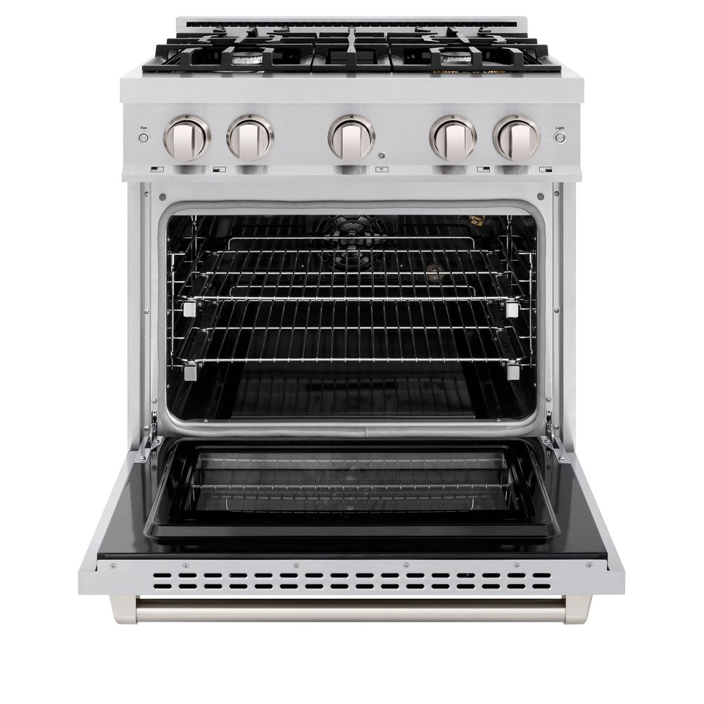 zline-30-in-gas-range-4-2-cu-ft-capacity-4-burners-convection-gas-oven-satin-stainless-steel-hgrs-30