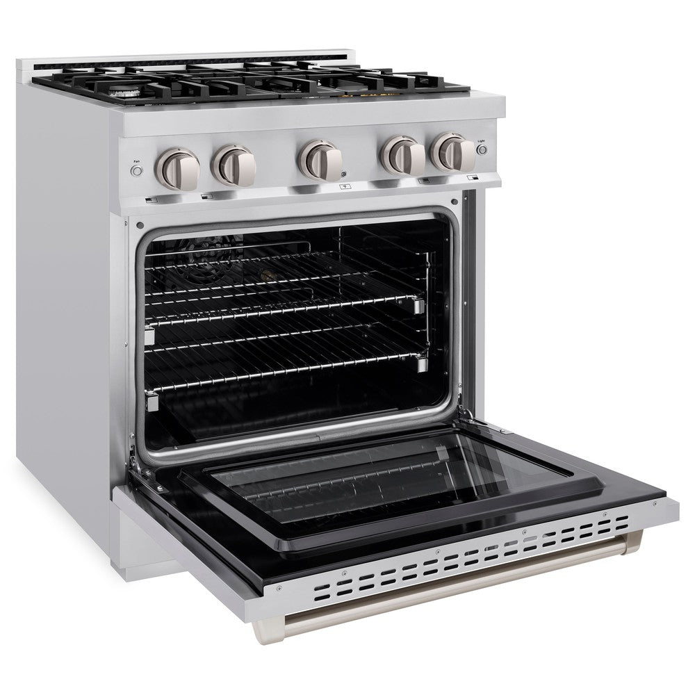 zline-30-in-gas-range-4-2-cu-ft-capacity-4-burners-convection-gas-oven-satin-stainless-steel-hgrs-30