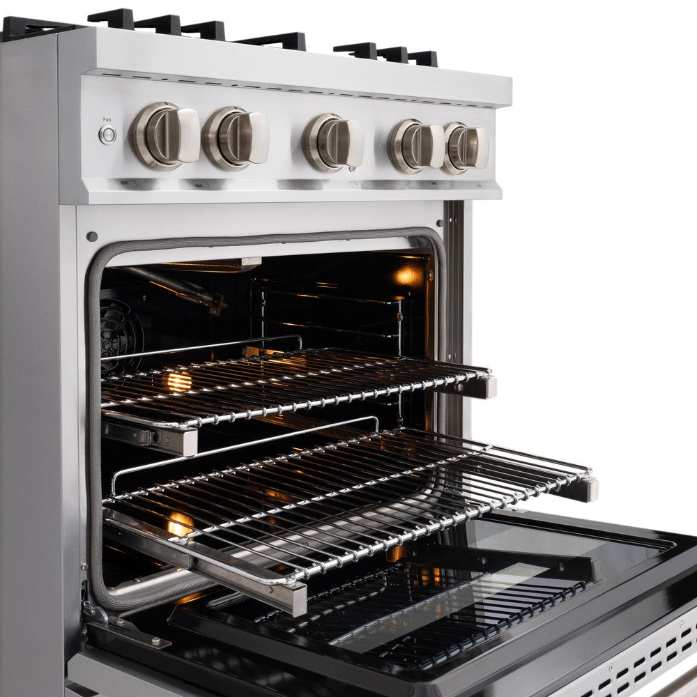 zline-30-in-gas-range-4-2-cu-ft-capacity-4-burners-convection-gas-oven-satin-stainless-steel-hgrs-30