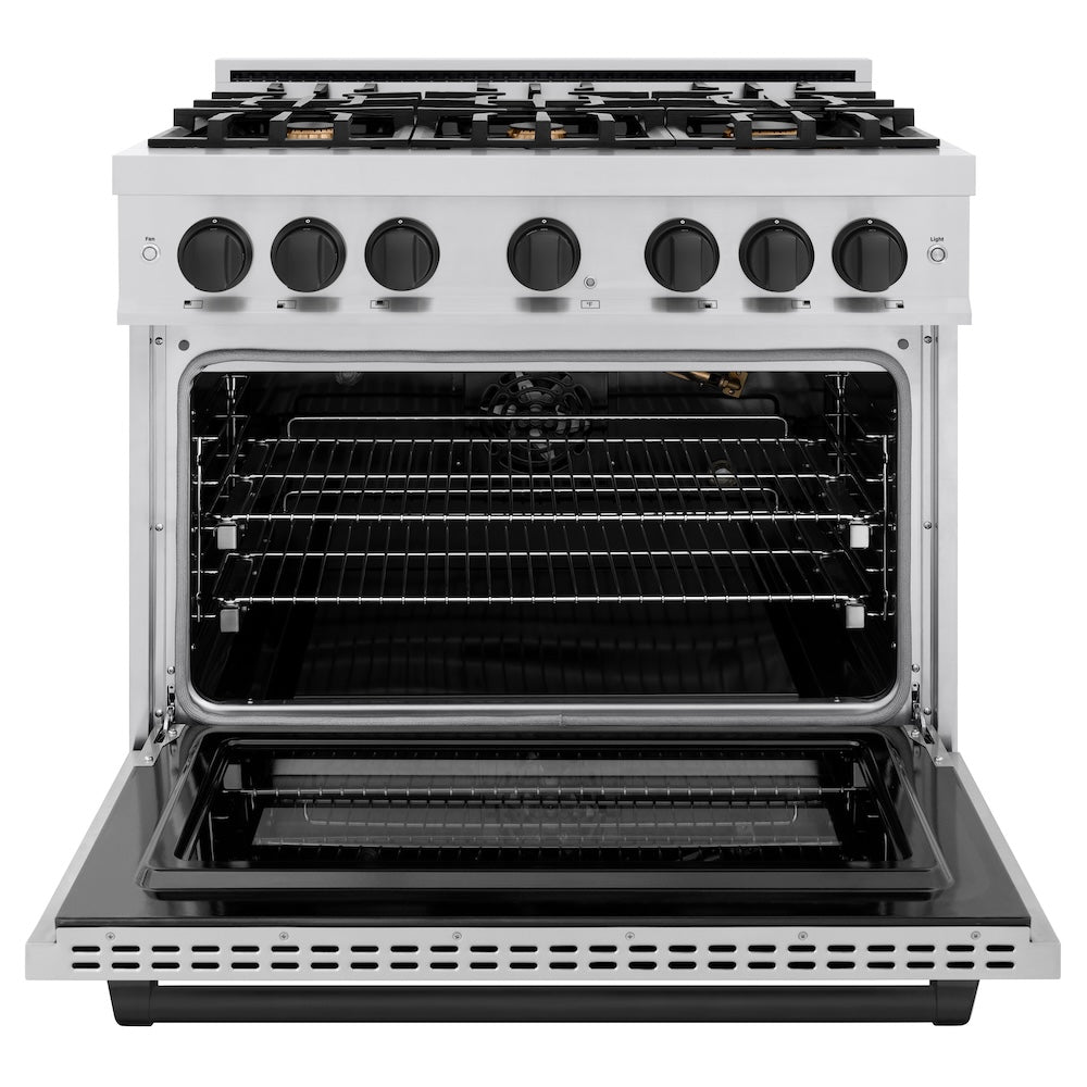 zline-36-in-gas-range-5-2-cu-ft-select-series-6-burner-cooktop-stainless-steel-with-matte-black-accents-hgrz-36-mb