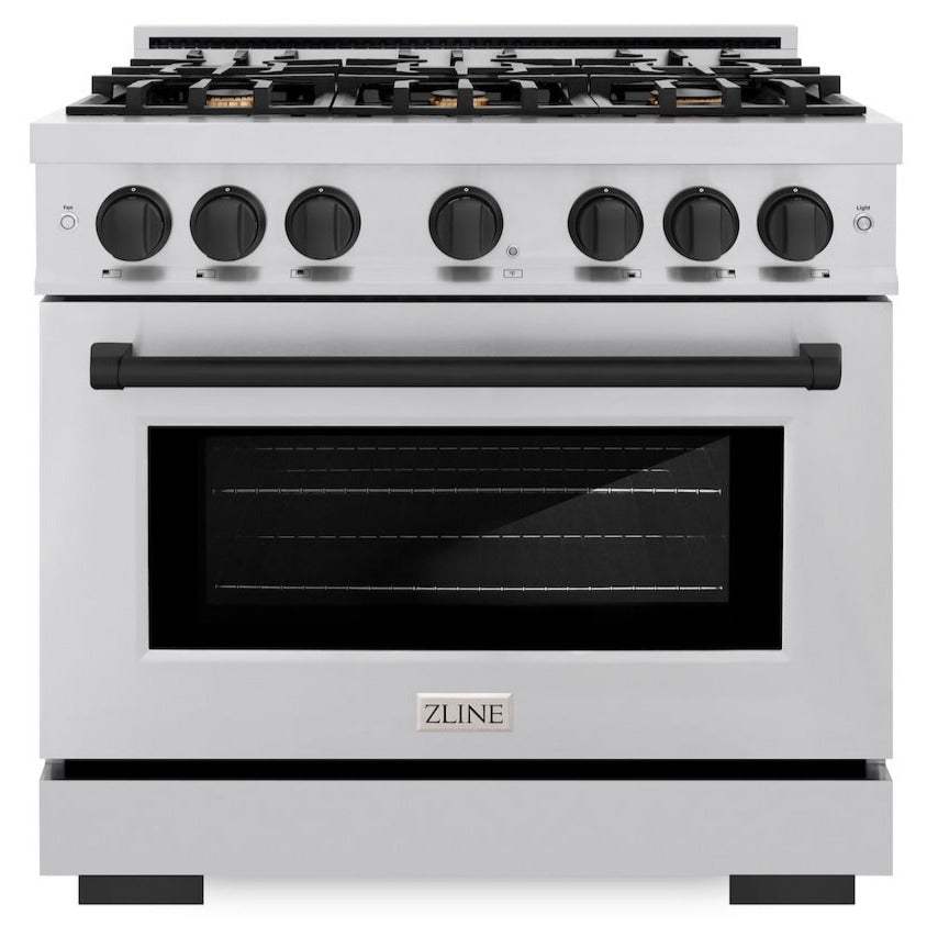 zline-36-in-gas-range-5-2-cu-ft-select-series-6-burner-cooktop-stainless-steel-with-matte-black-accents-hgrz-36-mb