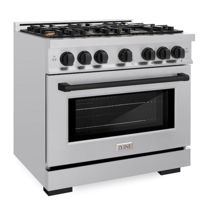 zline-36-in-gas-range-5-2-cu-ft-select-series-6-burner-cooktop-stainless-steel-with-matte-black-accents-hgrz-36-mb