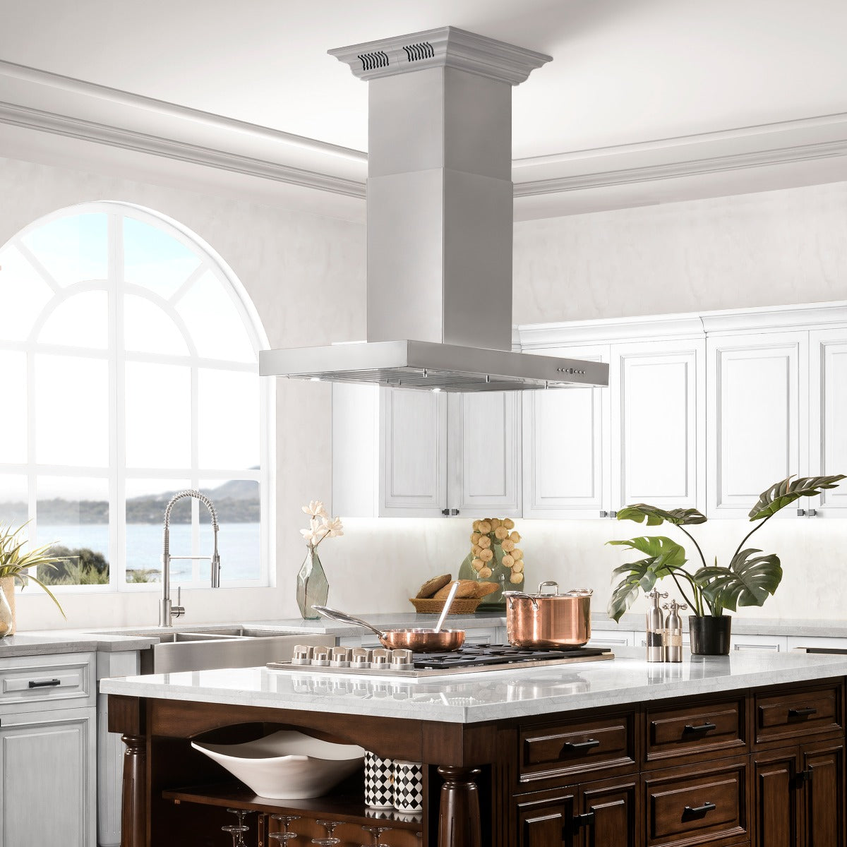zline-48-in-island-mount-range-hood-400-cfm-stainless-steel-bluetooth-crownsound-speakers-ke2icrn-bt-48