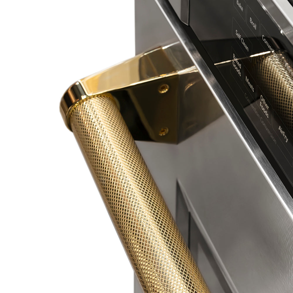 zline-autograph-30-professional-true-convection-single-wall-oven-with-air-fry-and-self-clean-in-stainless-steel-with-polished-gold-helix-handle-wasz-30-kg