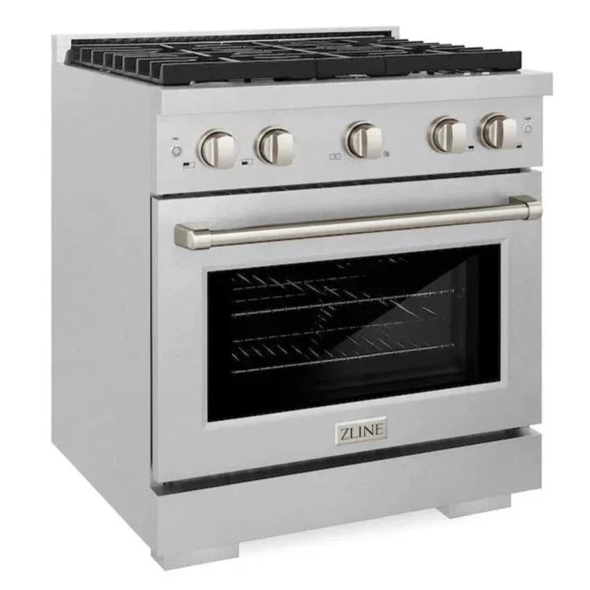 zline-30-inch-paramount-gas-range-4-2-cu-ft-convection-oven-with-4-burners-satin-stainless-steel-sgrs-30