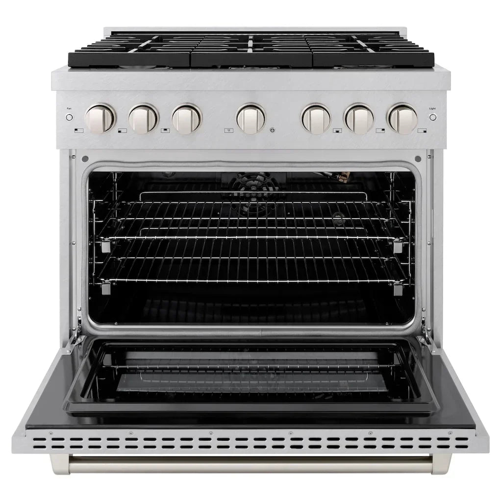 zline-36-in-paramount-gas-range-with-6-brass-burners-and-5-2-cu-ft-convection-gas-oven-in-satin-stainless-steel-sgrs-br-36