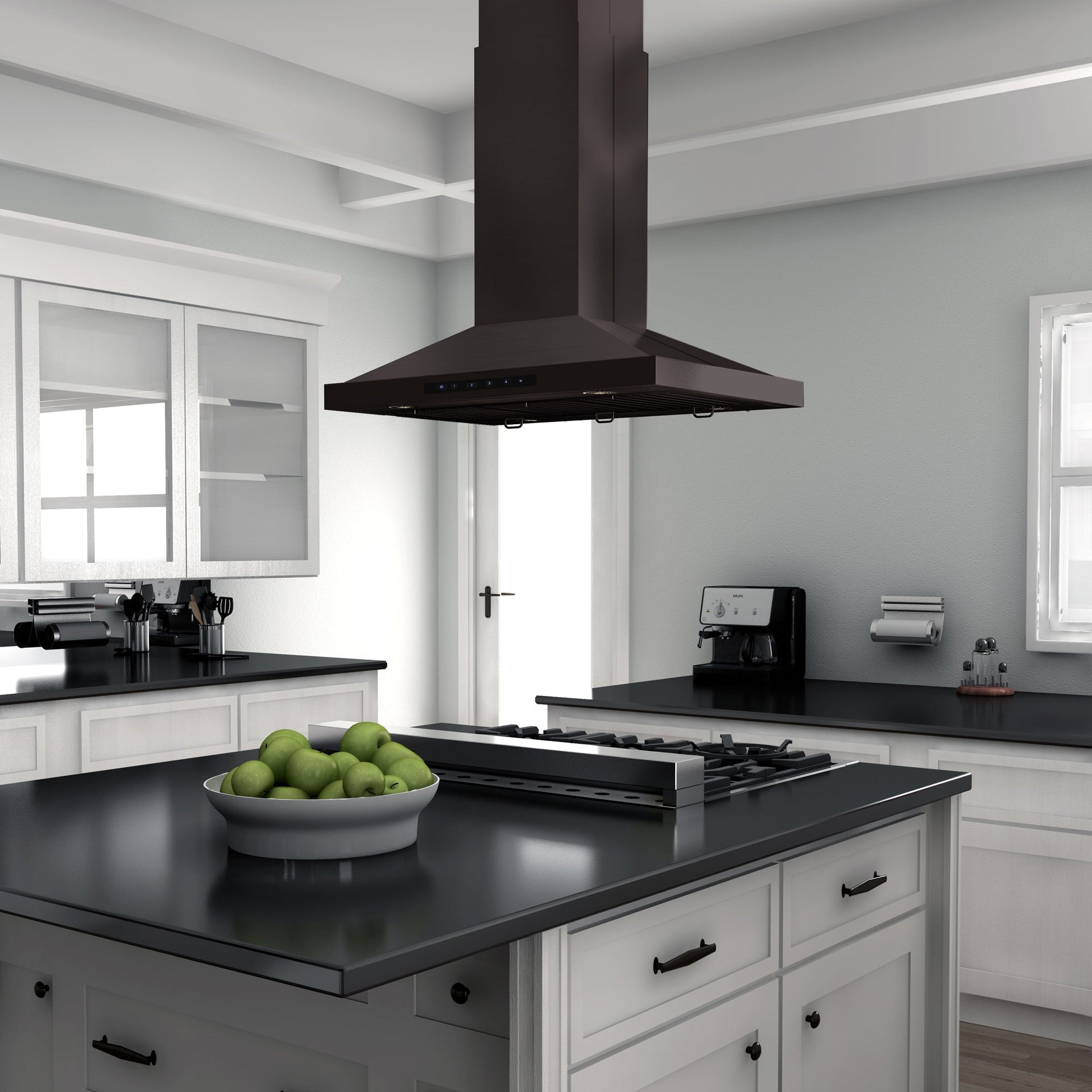 zline-30-in-island-mount-range-hood-with-crownsound-bluetooth-speakers-black-stainless-steel-400-cfm-bsgl2incrn-bt-30