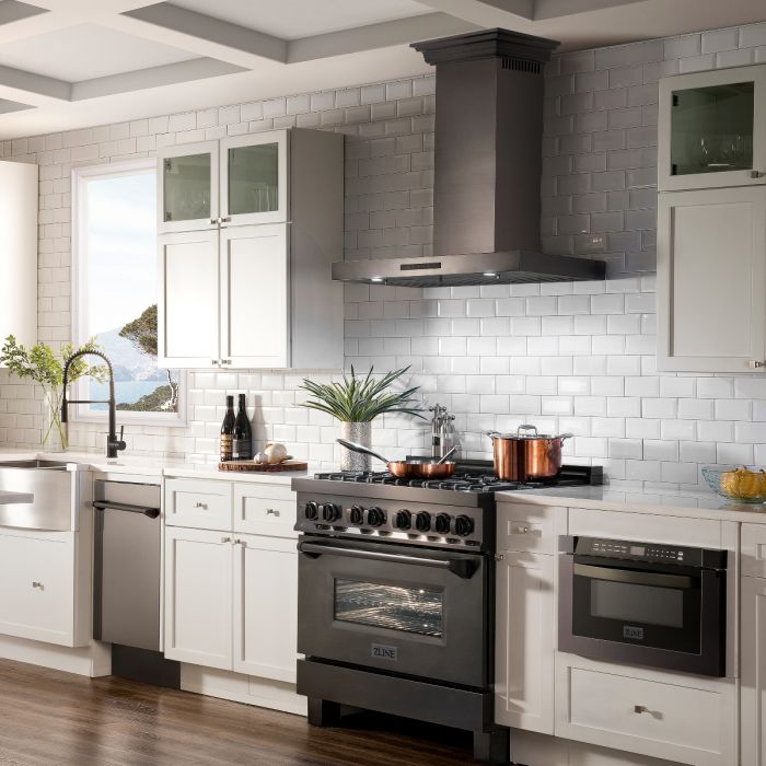 zline-36-in-wall-mount-range-hood-convertible-vent-black-stainless-steel-crown-molding-bskencrn-36