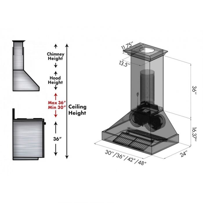 zline-36-in-wall-mount-range-hood-hand-hammered-copper-finish-4-speed-fan-led-lighting-655-hbxxx-36