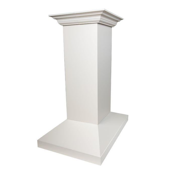 zline-36-in-island-range-hood-wooden-white-designer-series-with-crown-molding-kbitt-36