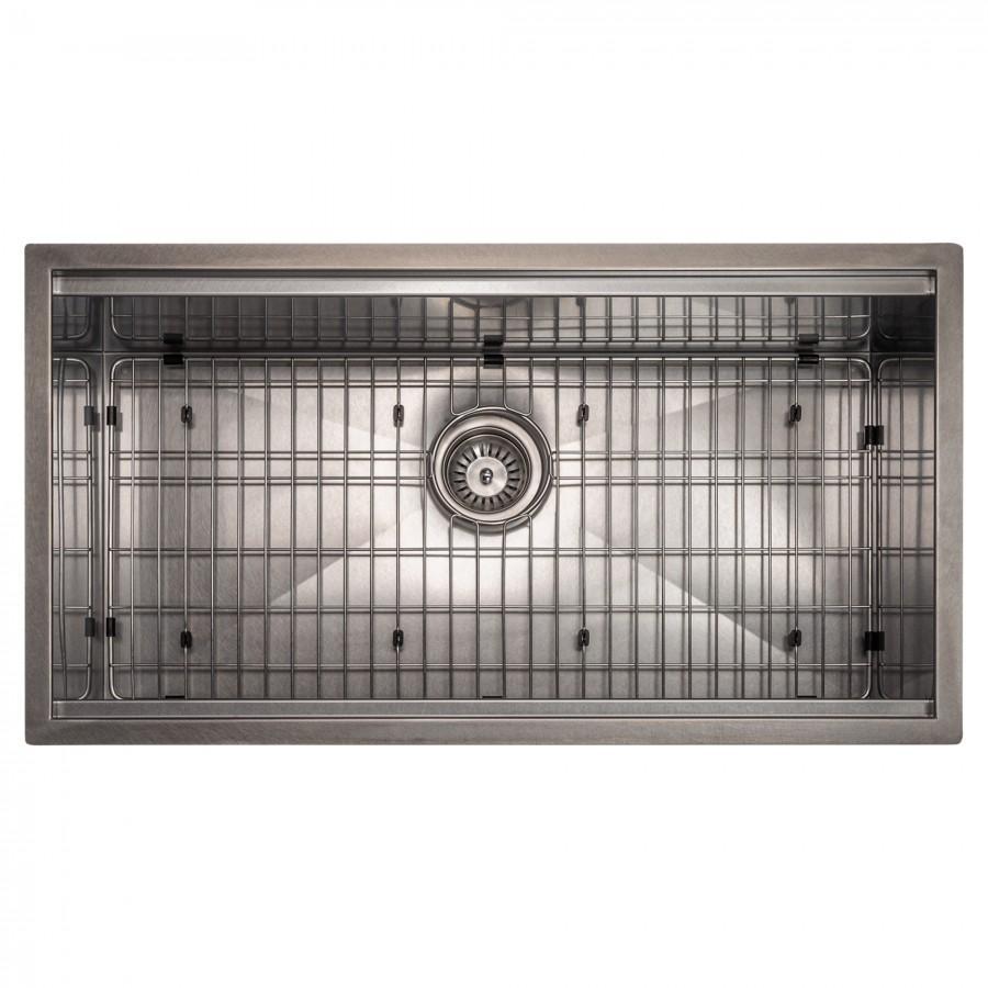 zline-33-garmisch-undermount-single-bowl-kitchen-sink-with-bottom-grid-and-accessories-sls-33s