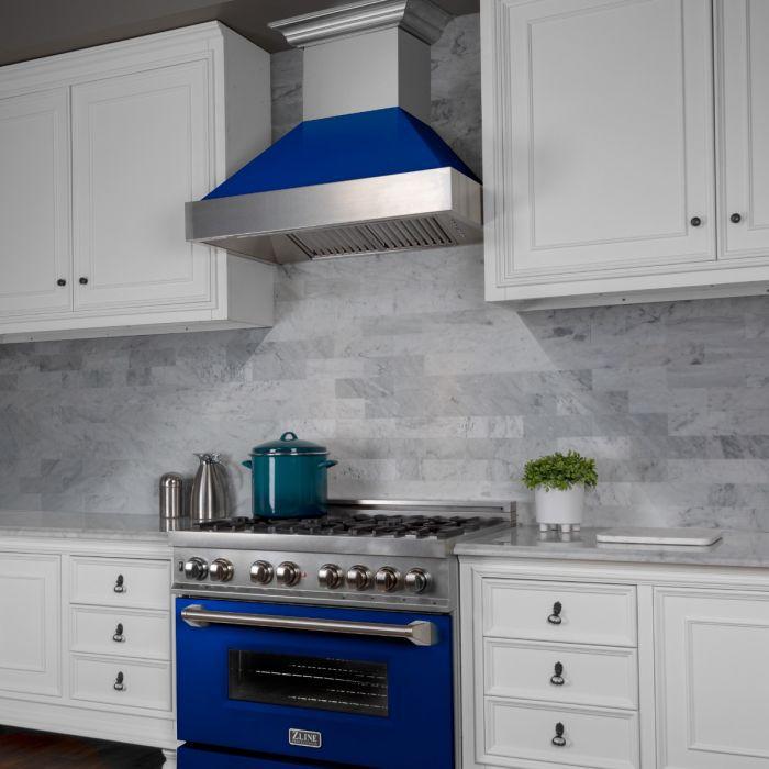 zline-36-in-legacy-dual-fuel-range-4-6-cu-ft-6-burner-gas-cooktop-electric-convection-oven-satin-stainless-steel-with-blue-gloss-door-ras-bg-36