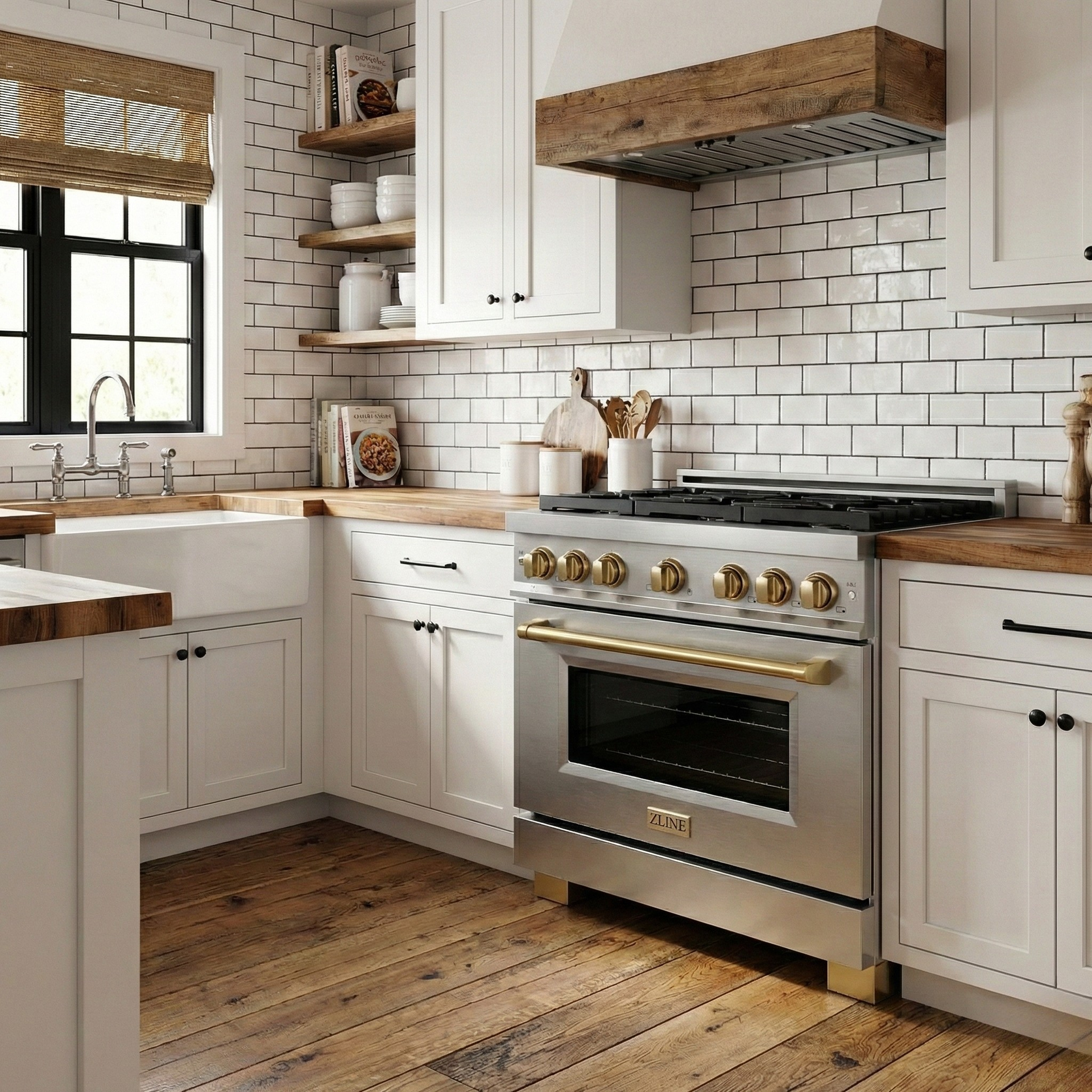 zline-autograph-edition-36-in-5-2-cu-ft-paramount-gas-range-with-convection-gas-oven-stainless-steel-with-bronze-accents-sgrz-36-cb